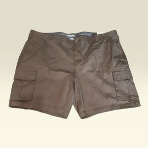 Sonoma Dark Brown Cargo Shorts for Men (Size 50) NEW